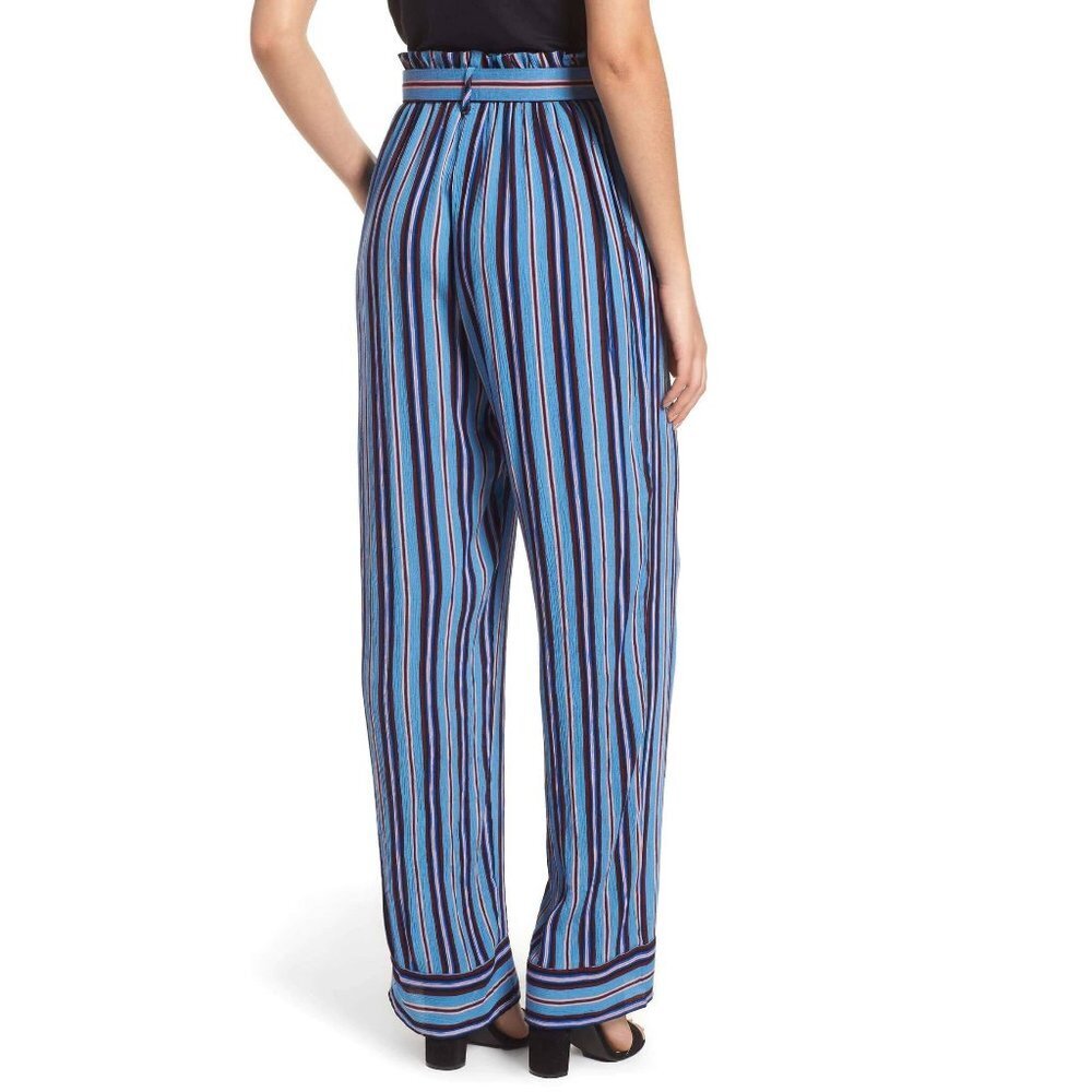 Band of Gypsies Blake Stripe‎ Paperbag High Waist Pants - Picture 2 of 9